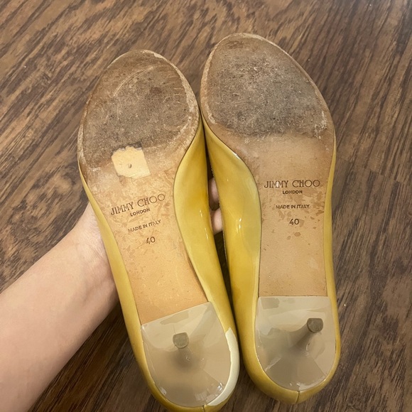 Jimmy Choo Open Toe Pumps EU 40 / US 9 - Picture 13 of 16